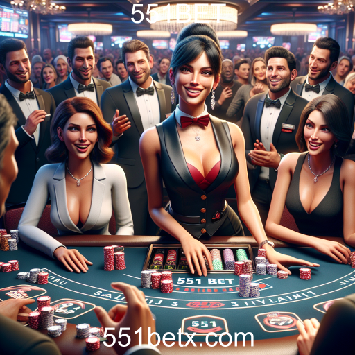 A Experiência Imersiva do Cassino Ao Vivo na 551BET